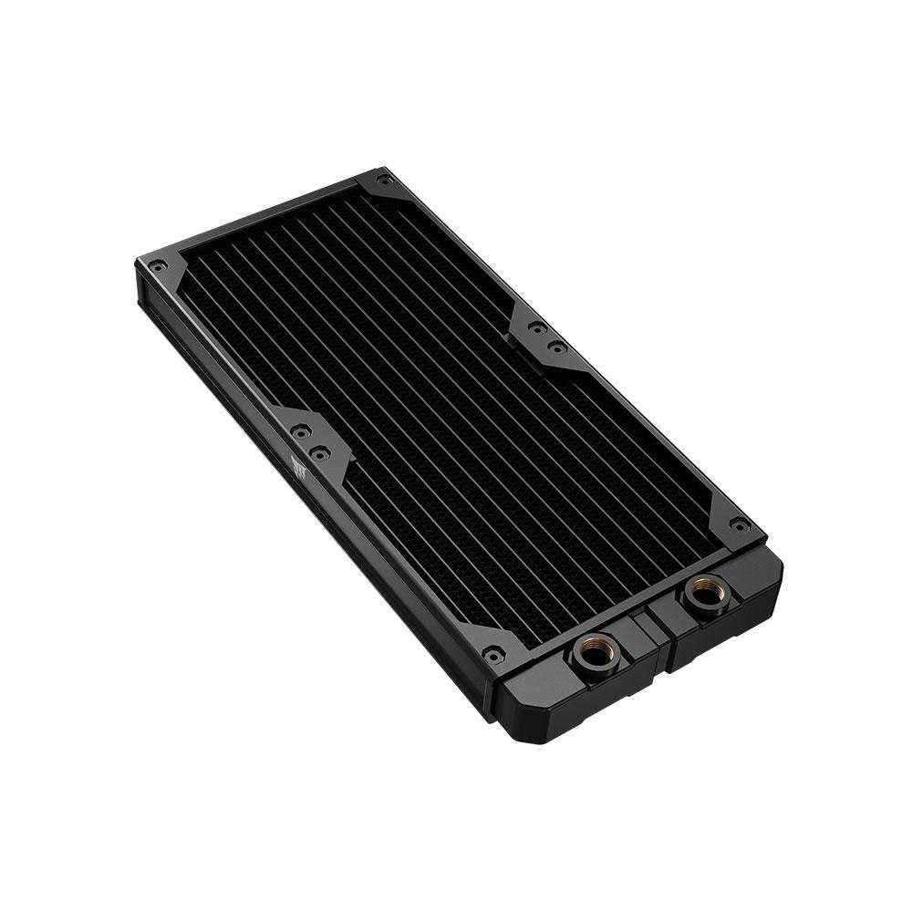 A large main feature product image of Corsair Hydro X Series XR5 V2 280 x 30mm Water Cooling Radiator