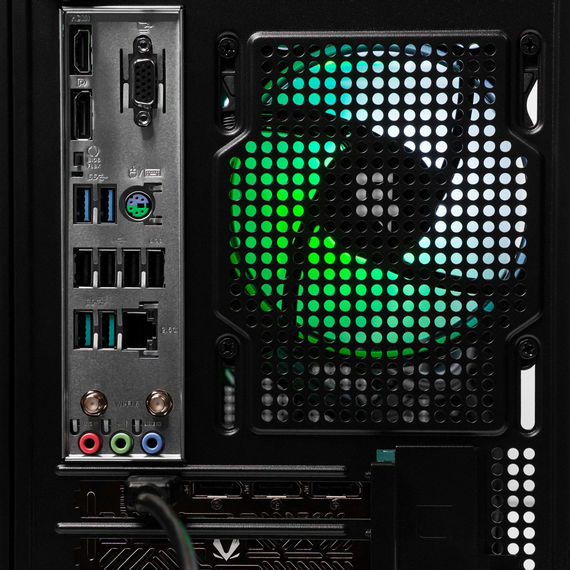 A large main feature product image of PLE Neo RTX 5070 Prebuilt Ready To Go Gaming PC