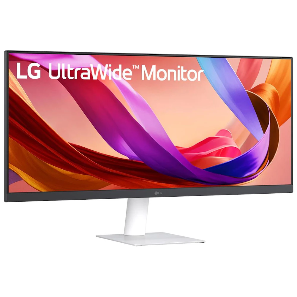 A large main feature product image of LG UltraWide 29U531A-W - 29" 1080p Ultrawide 100Hz IPS Monitor