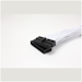 A product image of EX-DEMO GamerChief 24-Pin ATX 45cm Sleeved Extension Cable (White)