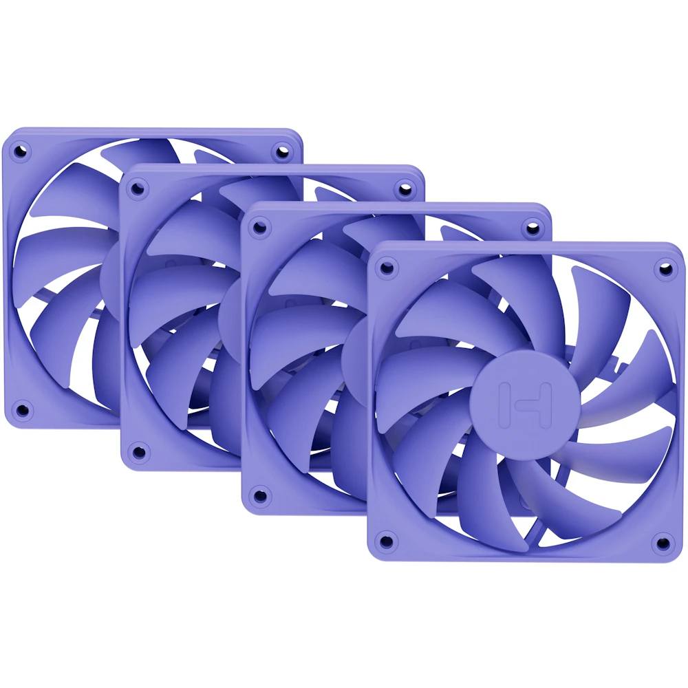 HYTE FA12 120mm PWM Fan 4-Pack (Taro Milk)