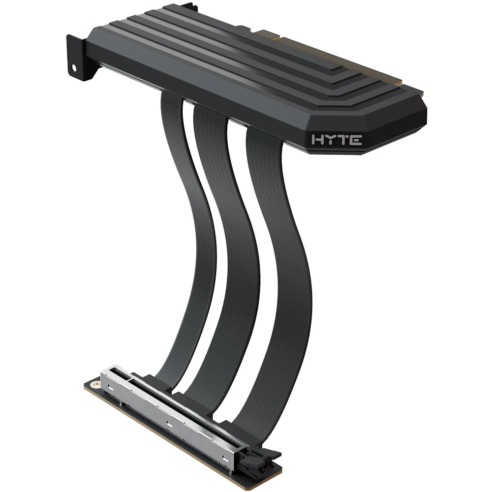 HYTE PCIe 5.0 Hyper Riser Cable for Y-Series Cases (Pitch Black)
