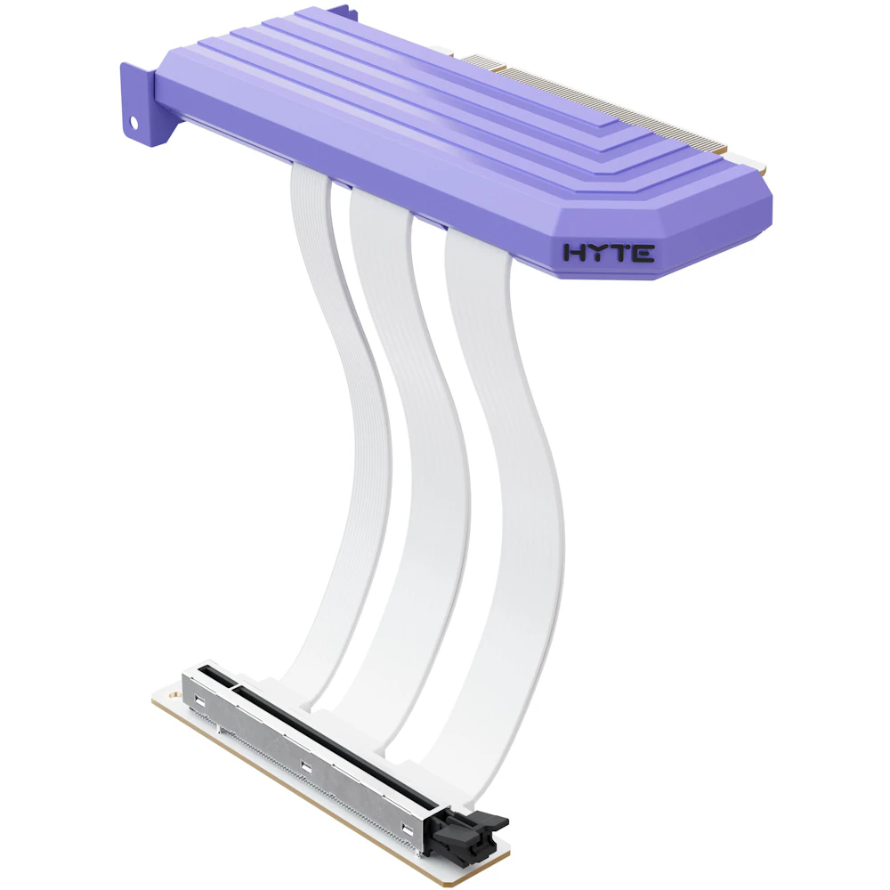 HYTE PCIe 5.0 Hyper Riser Cable for Y-Series Cases (Taro Milk)