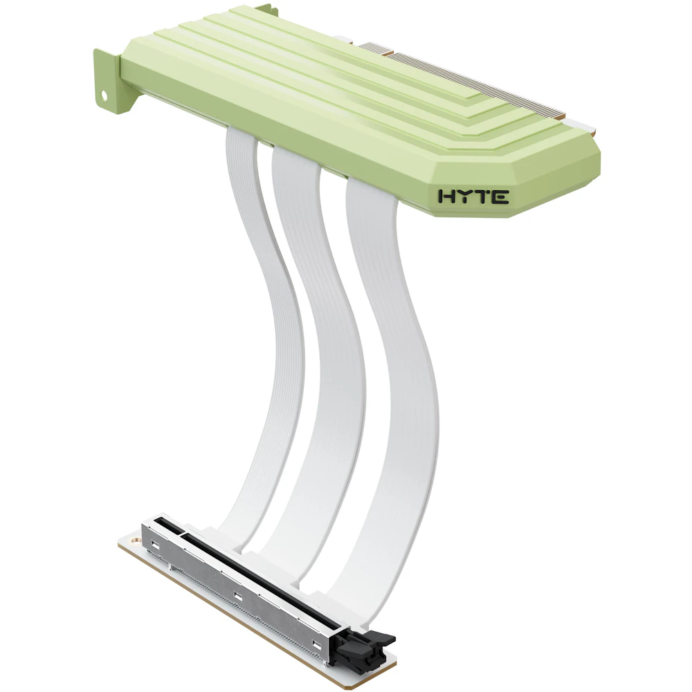 HYTE PCIe 5.0 Hyper Riser Cable for Y-Series Cases (Matcha Milk)