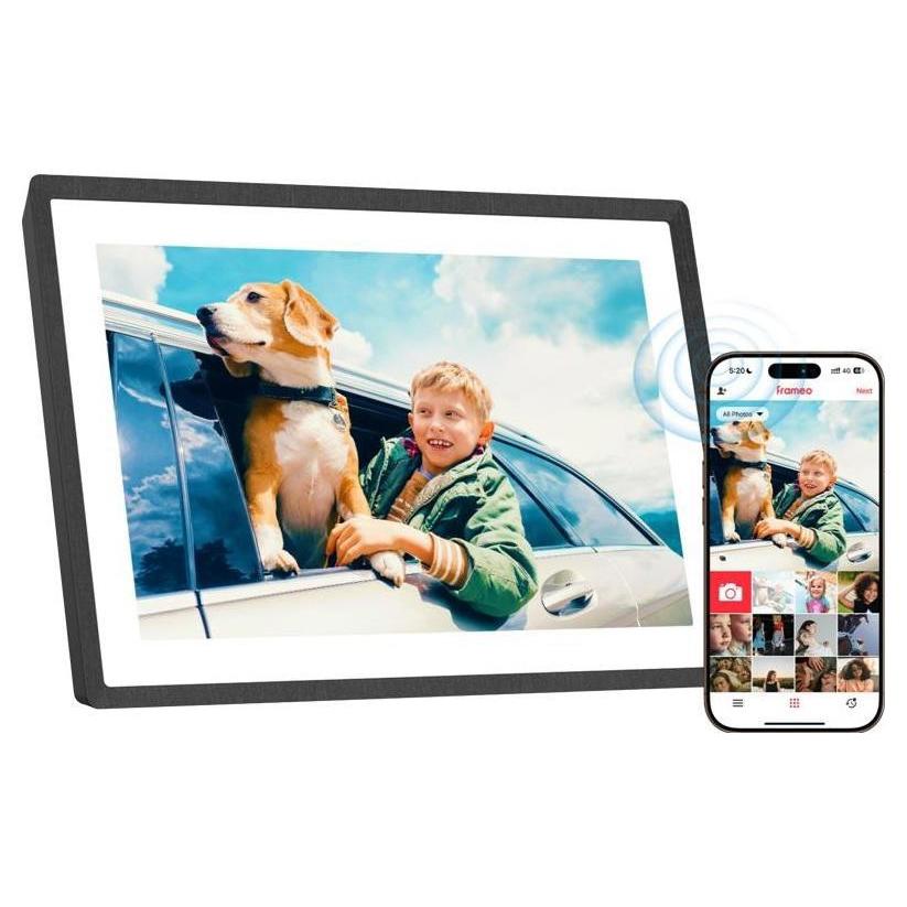 A large main feature product image of Lexar Pexar Terra 10.1"  1280x800 HD 32GB Touchscreen Digital Picture Frame
