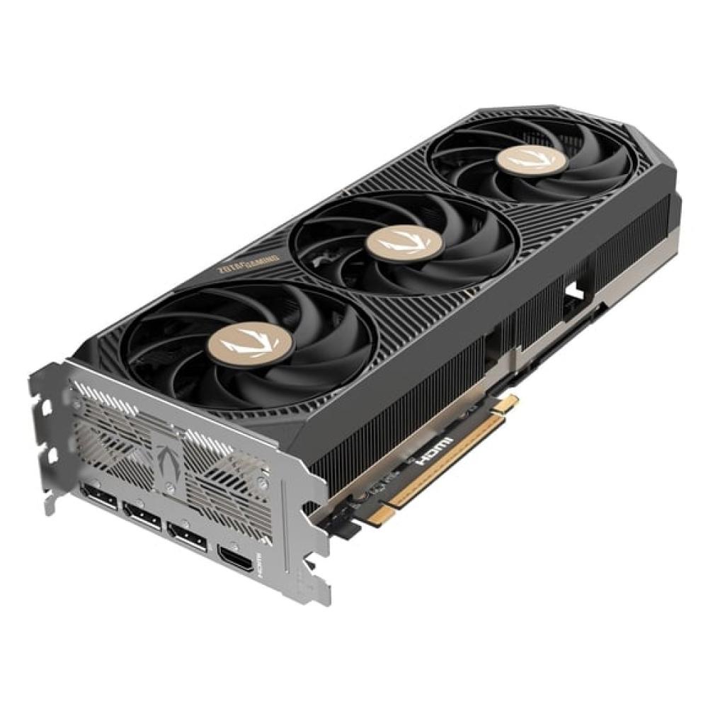 A large main feature product image of ZOTAC Gaming GeForce RTX 5080 Solid Core 16GB GDDR7