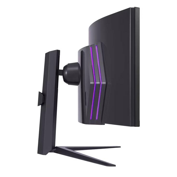 A large main feature product image of LG UltraGear 49GR85DC-B - 49" Curved 1440p Ultrawide 240Hz Gaming Monitor