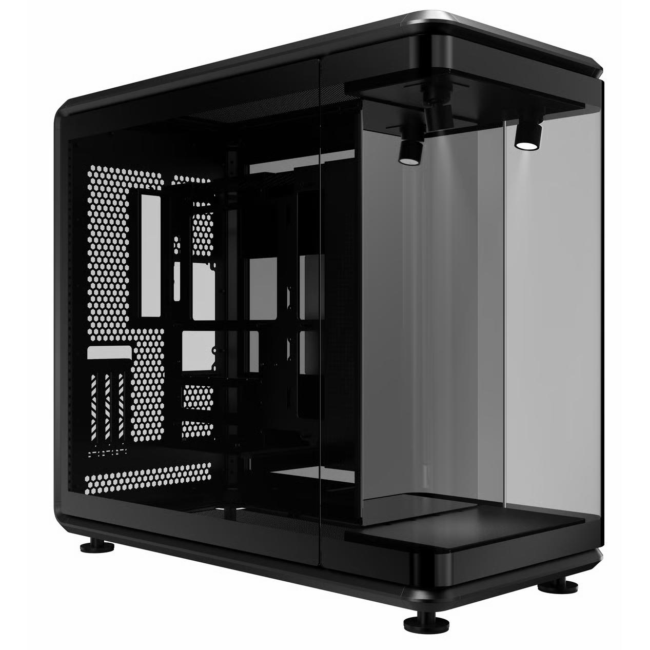 A large main feature product image of Cooler Master MasterFrame 360 Panorama Mid Tower Case