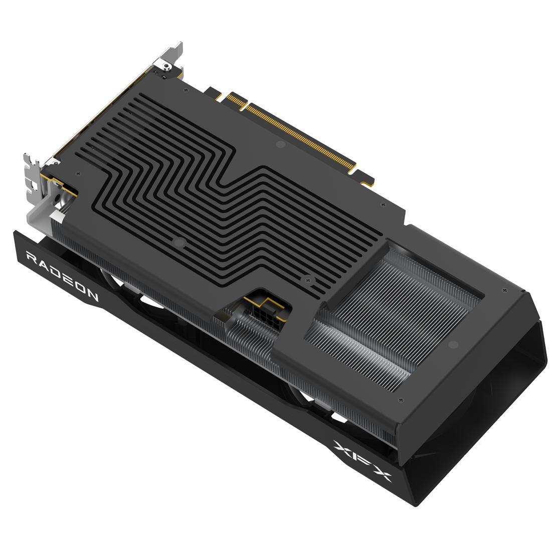 A large main feature product image of XFX Radeon RX 9070 Dual OC 16GB GDDR6