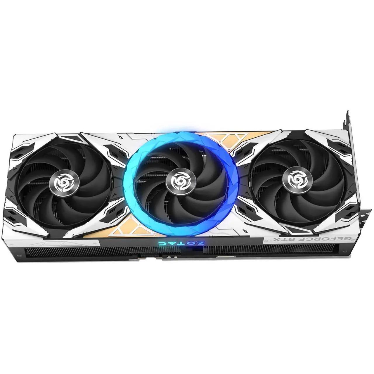 A large main feature product image of ZOTAC Gaming GeForce RTX 5070 Ti Apocalypse OC 16GB GDDR7