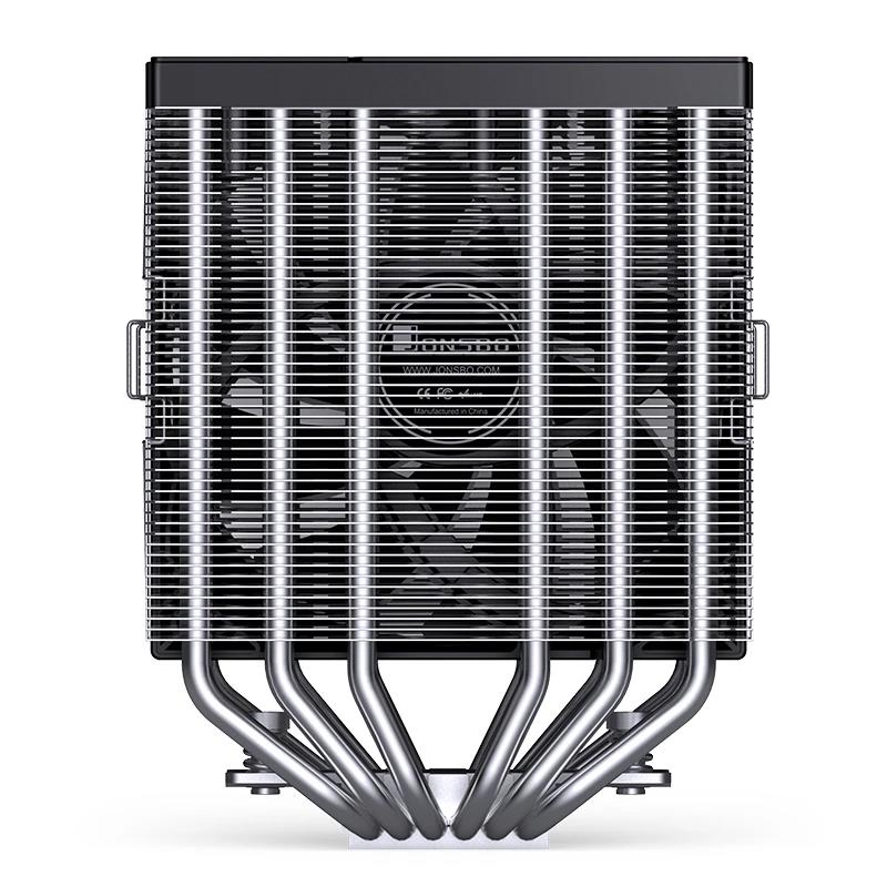 A large main feature product image of Jonsbo CA80 ARGB Dual-Tower CPU Cooler (Black)