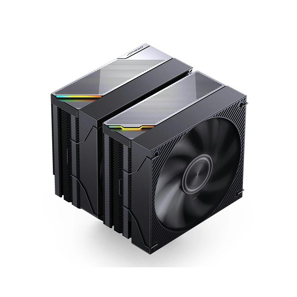 A large main feature product image of Jonsbo CA90 Dual-Tower CPU Cooler (Black)