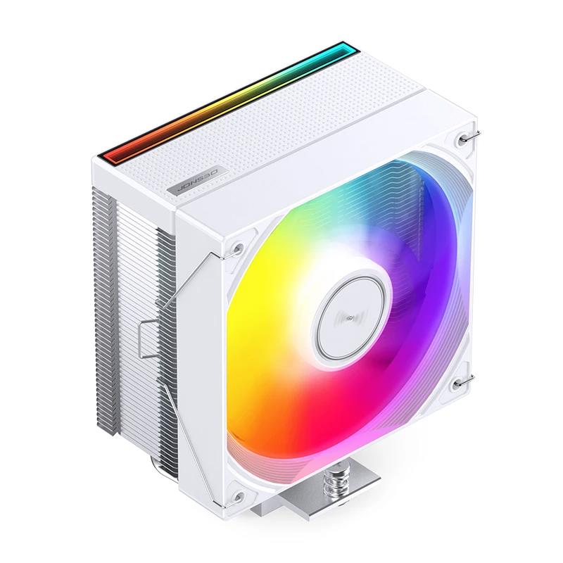 A large main feature product image of Jonsbo CB40 ARGB CPU Cooler (White)