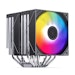 A product image of Jonsbo CB80 ARGB Dual-Tower CPU Cooler (Black)