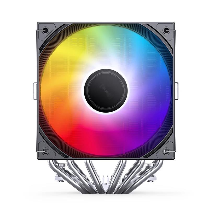 A large main feature product image of Jonsbo CB80 ARGB Dual-Tower CPU Cooler (Black)