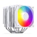 A product image of Jonsbo CB80 ARGB Dual-Tower CPU Cooler (White)