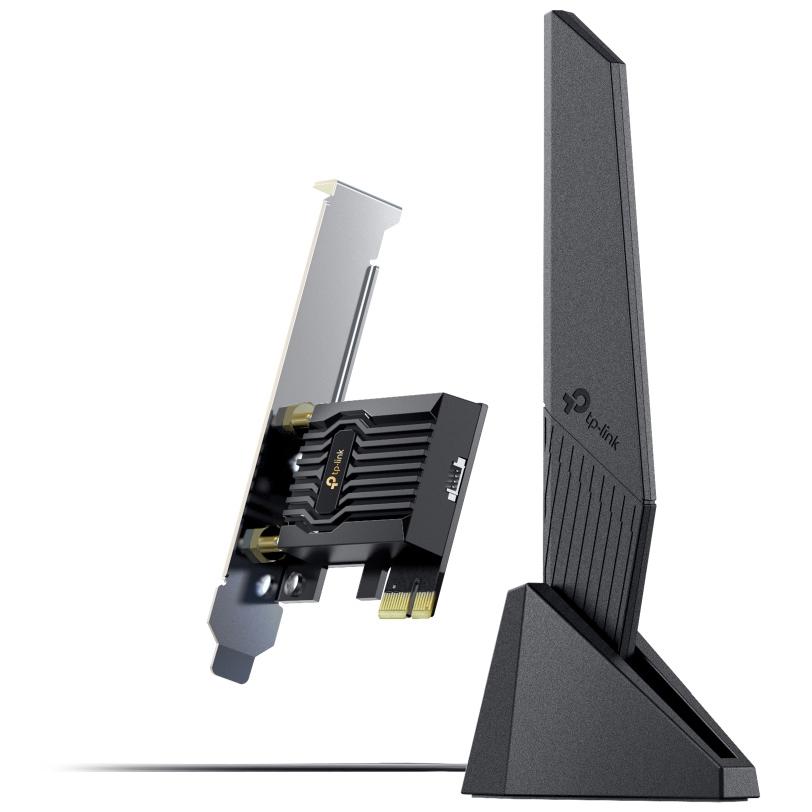 A large main feature product image of TP-Link Archer TXE73E - AXE5400 Wi-Fi 6E Bluetooth 5.3 PCIe Adapter