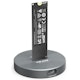 A small tile product image of Volans DSM2-S Aluminium USB Type-C (Gen 2) M.2 NVMe/SATA SSD Docking Station
