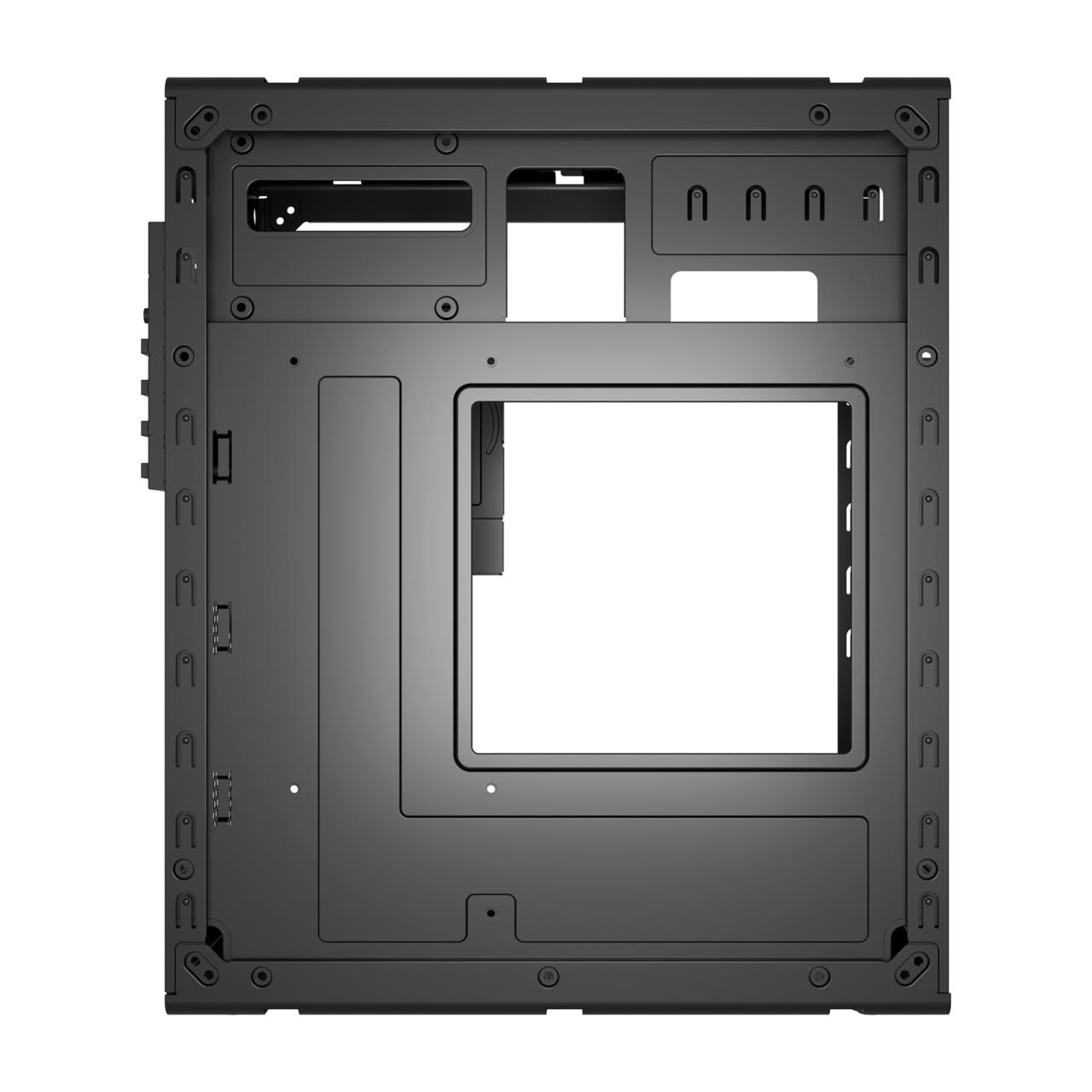 A large main feature product image of FSP S120 - Micro Tower Case (Black)