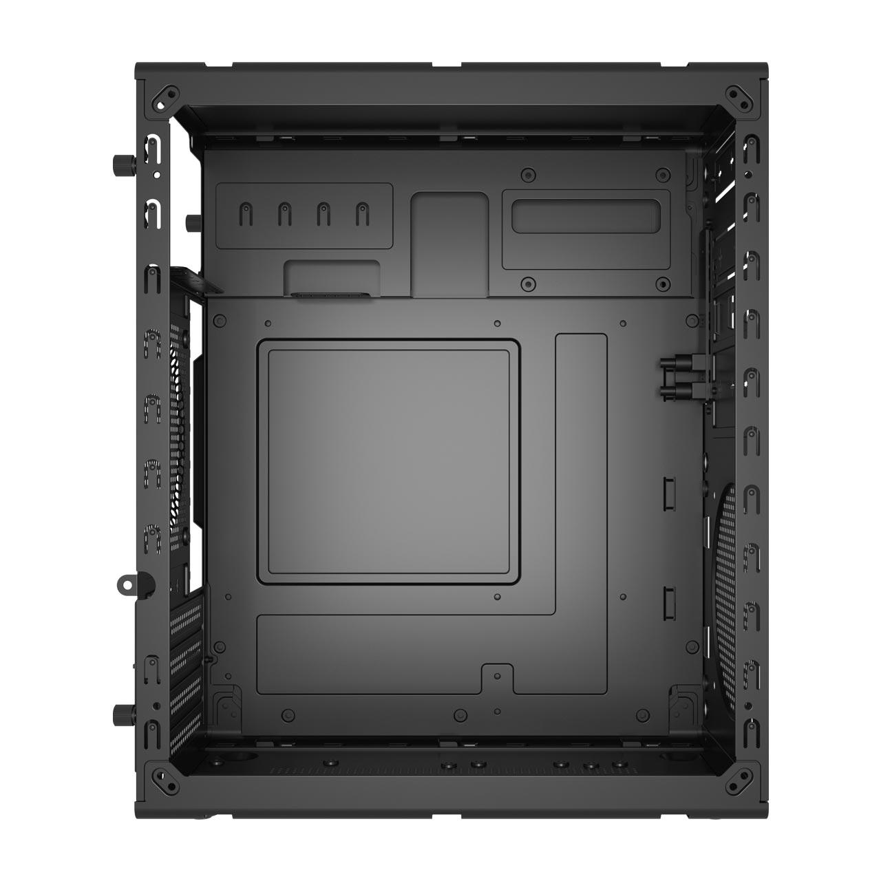A large main feature product image of FSP S120 - Micro Tower Case (Black)
