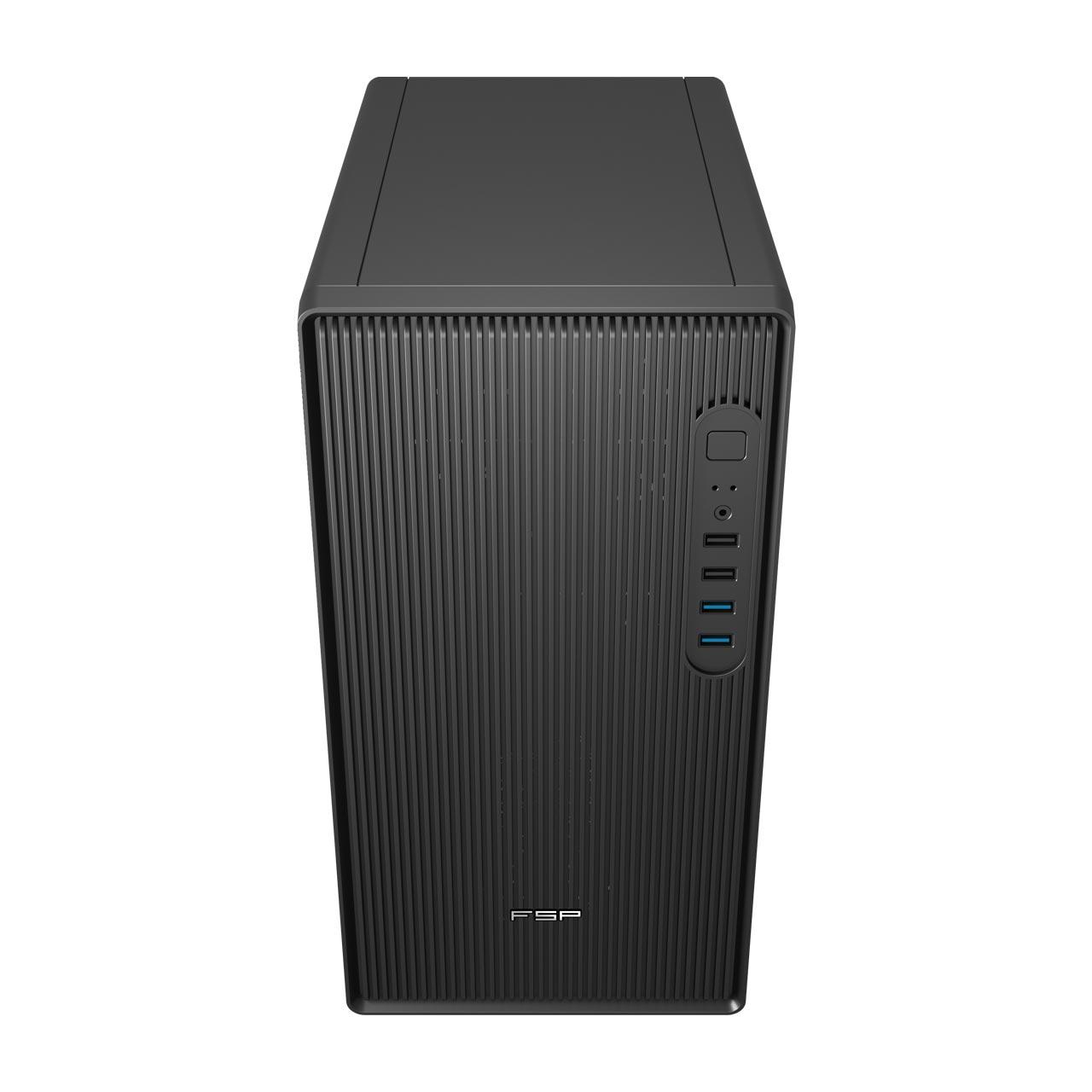 A large main feature product image of FSP S120 - Micro Tower Case (Black)