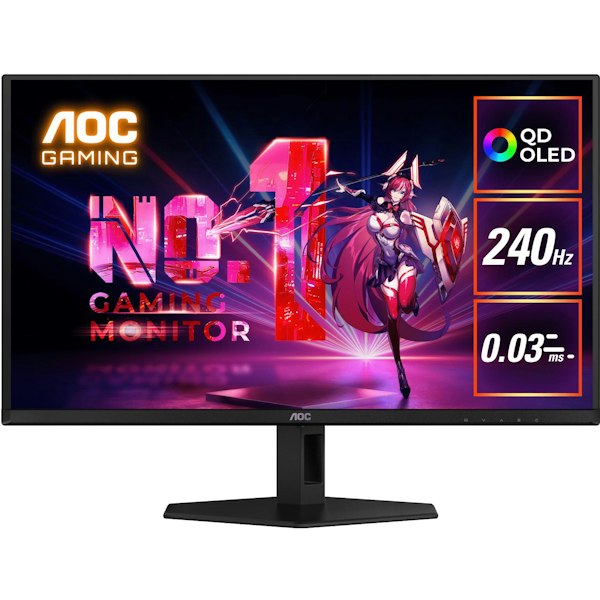 AOC Gaming Q27G41ZDP - 27" 1440p 240Hz 0.03ms OLED Monitor