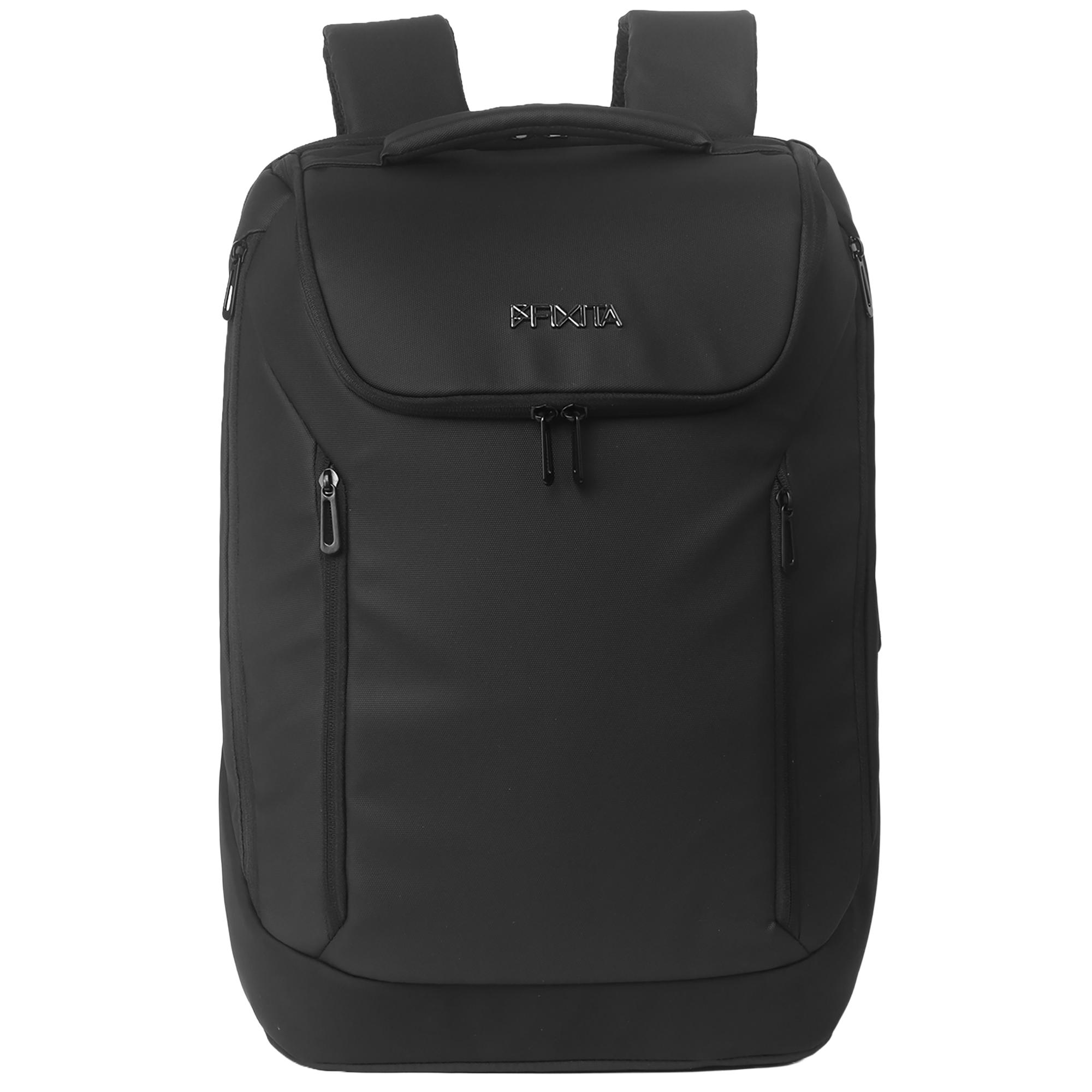 A large main feature product image of Fixita Haven 15.6" Black Notebook Backpack