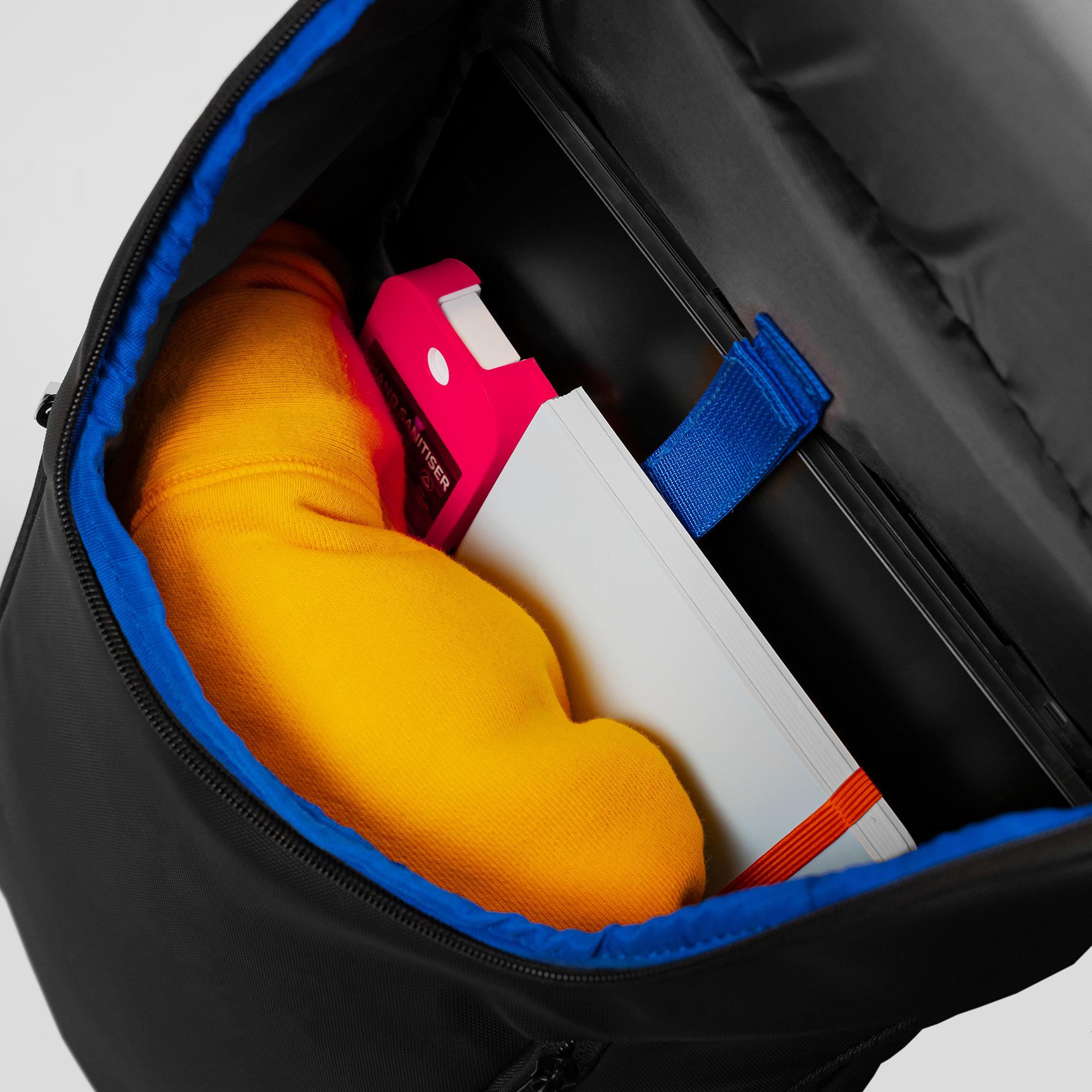 A large main feature product image of Fixita Haven 18.4" Black Notebook Backpack