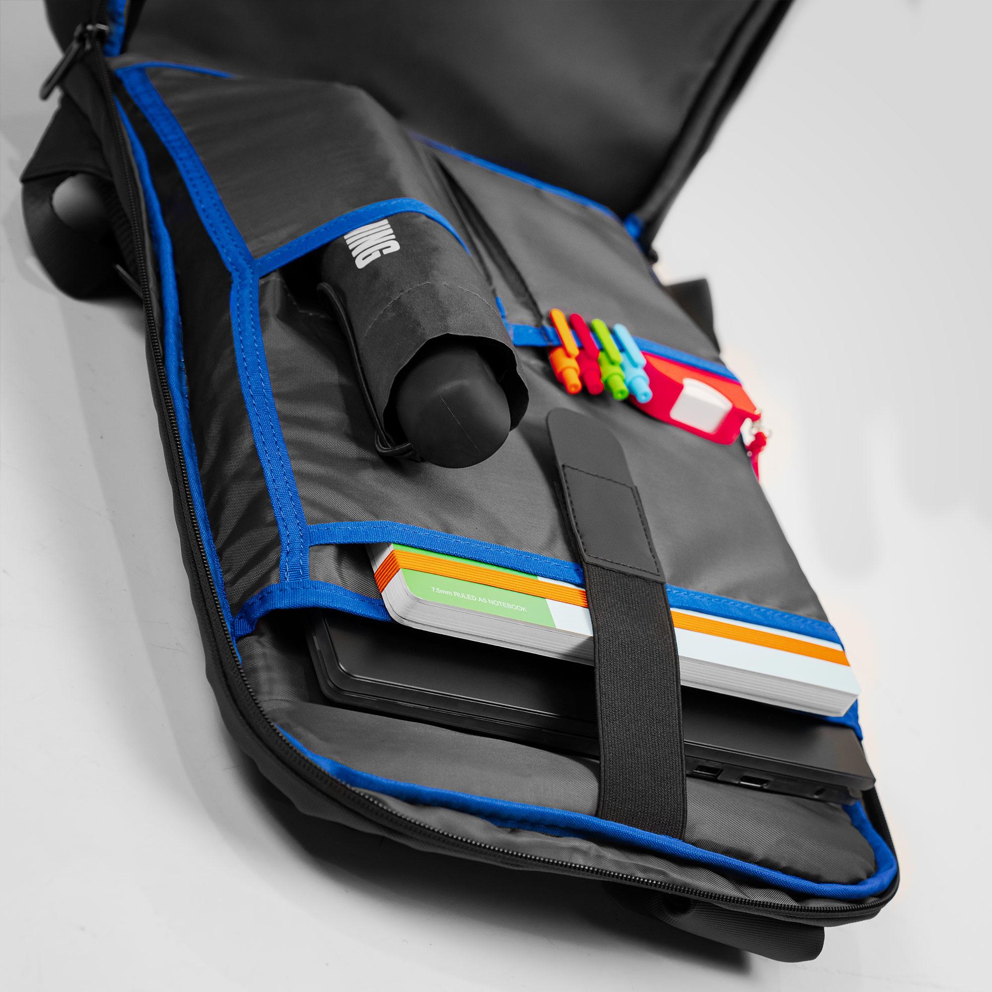 A large main feature product image of Fixita Haven 18.4" Black Notebook Backpack