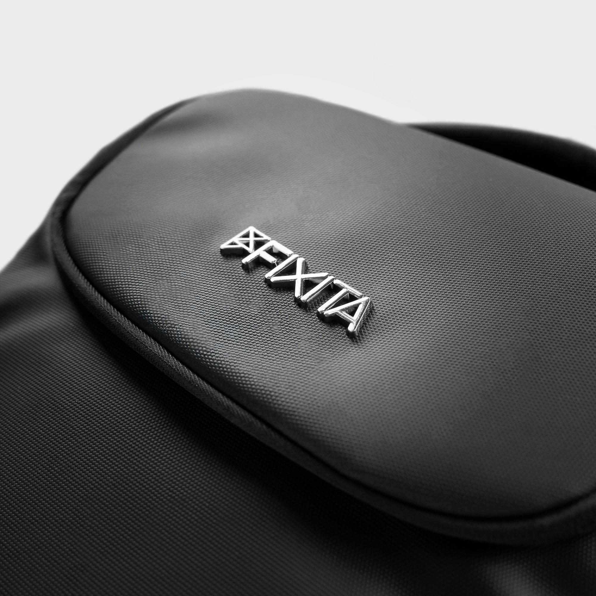 A large main feature product image of Fixita Haven 18.4" Black Notebook Backpack