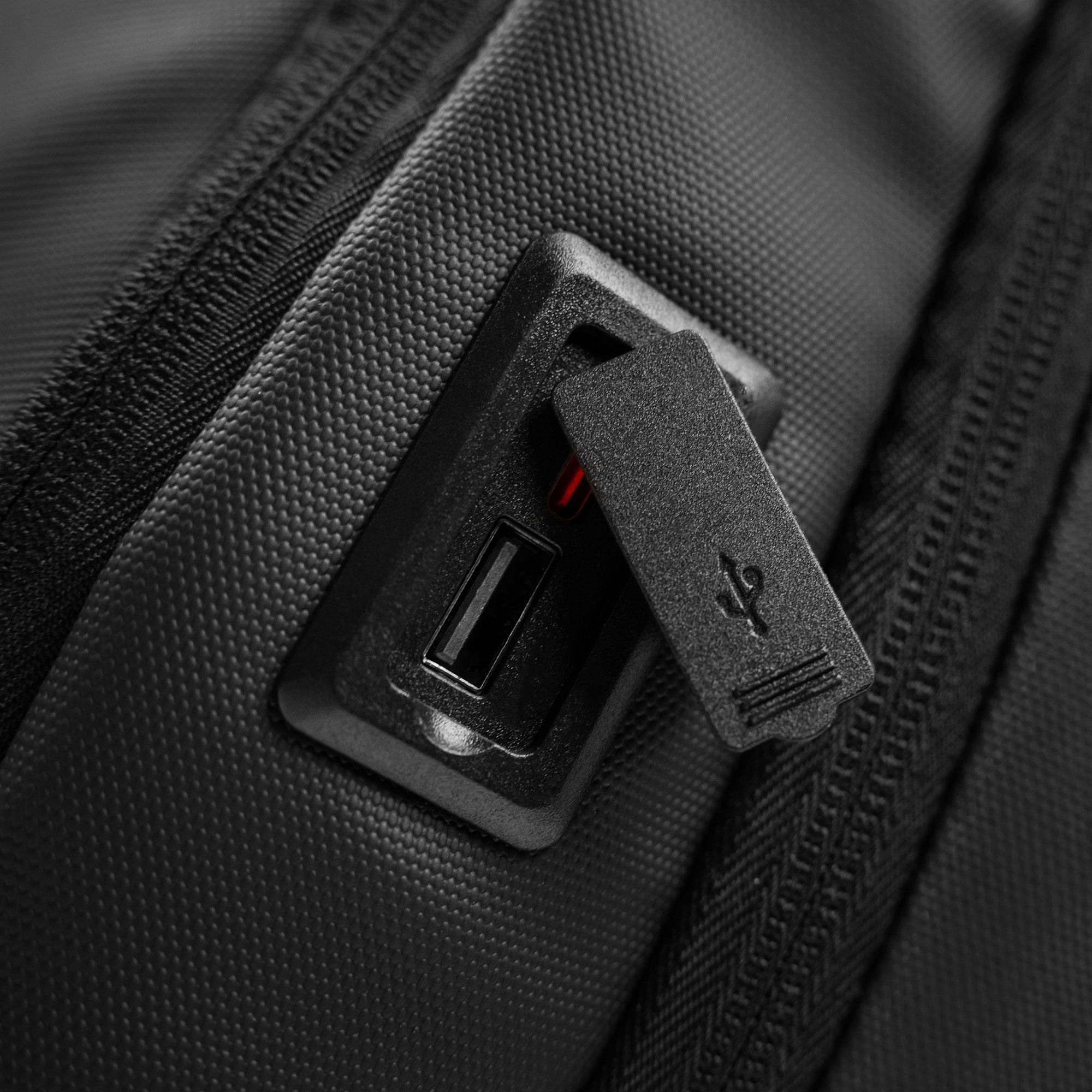 A large main feature product image of Fixita Haven 15.6" Black Notebook Backpack