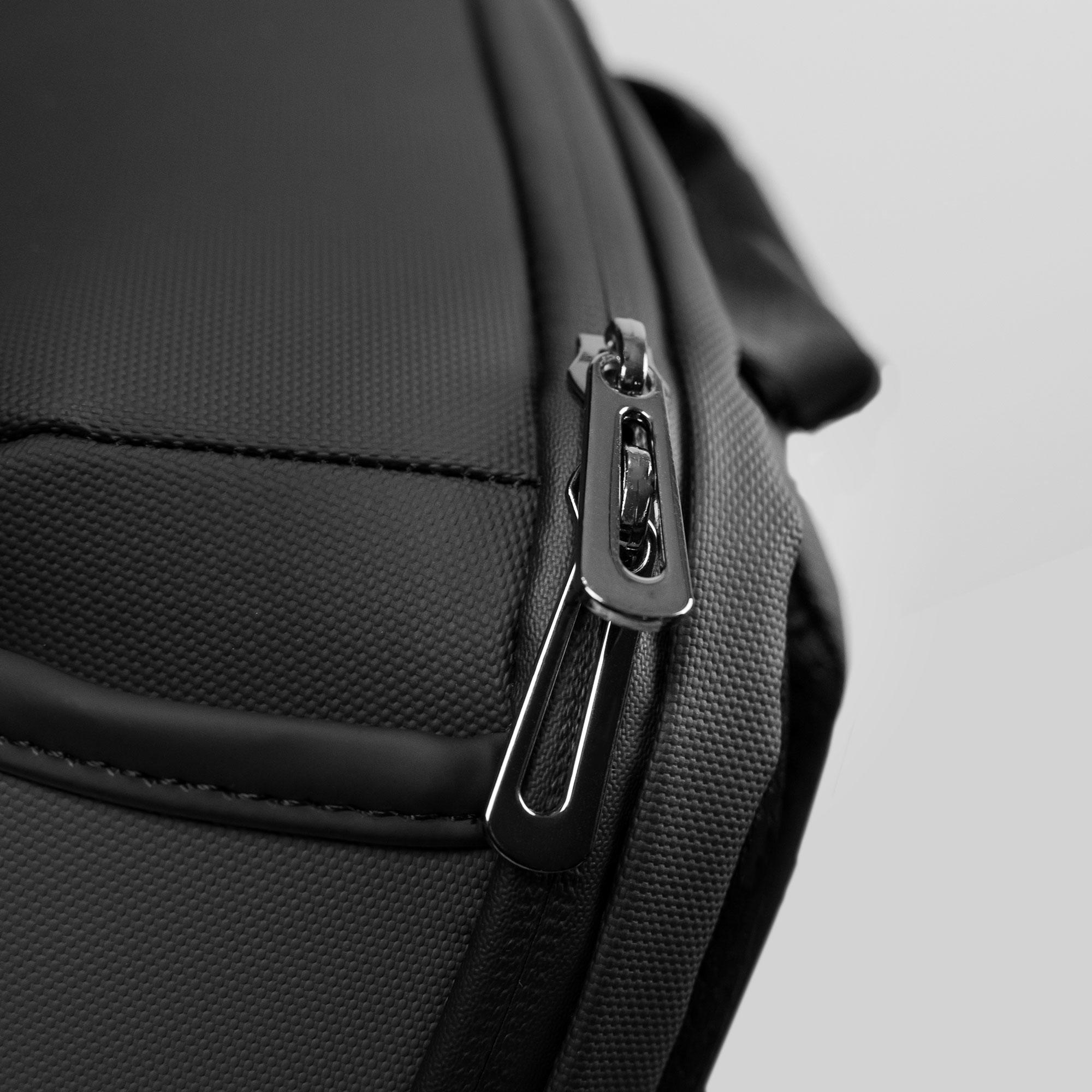 A large main feature product image of Fixita Aero 15.6" Black/Grey Notebook Backpack