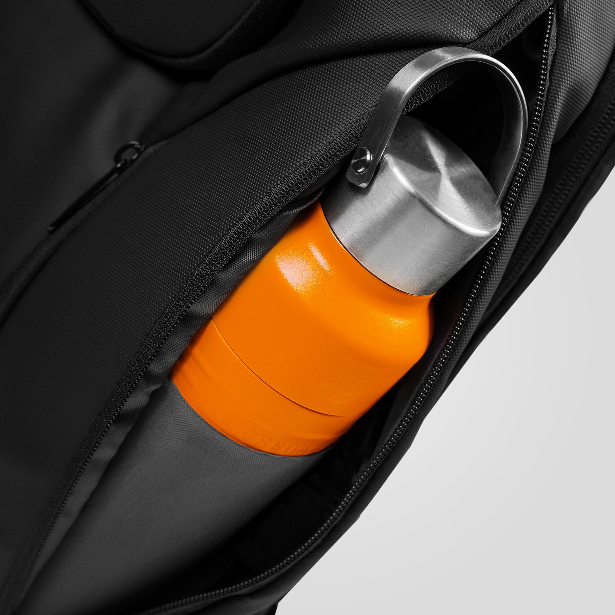 A large main feature product image of Fixita Aero 15.6" Black/Grey Notebook Backpack