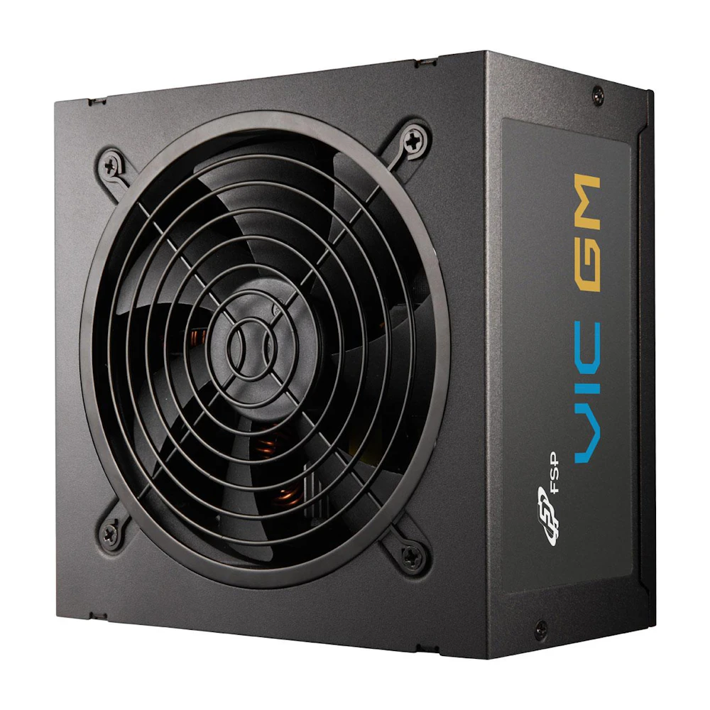 A large main feature product image of FSP VIC GM 850W Gold PCIe 5.1 ATX 3.1 Modular PSU