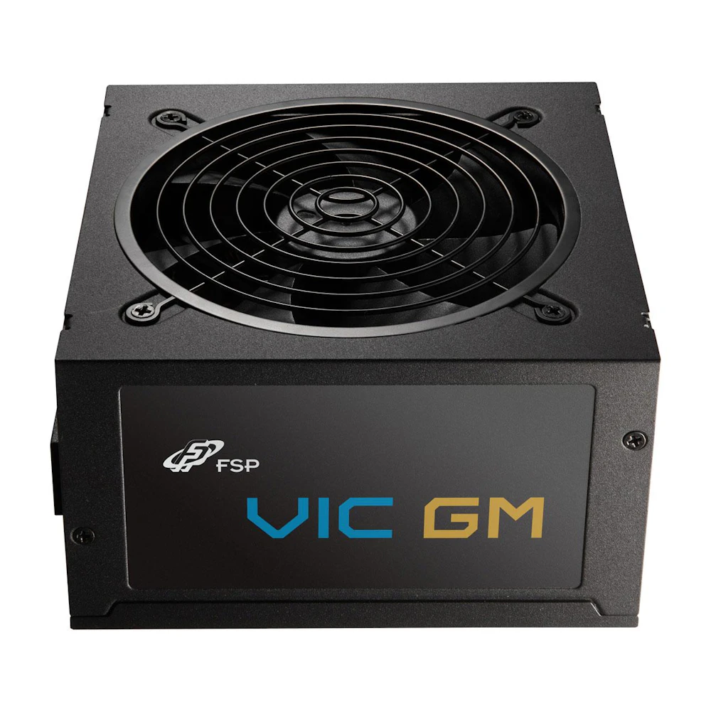 A large main feature product image of FSP VIC GM 750W Gold PCIe 5.1 ATX 3.1 Modular PSU