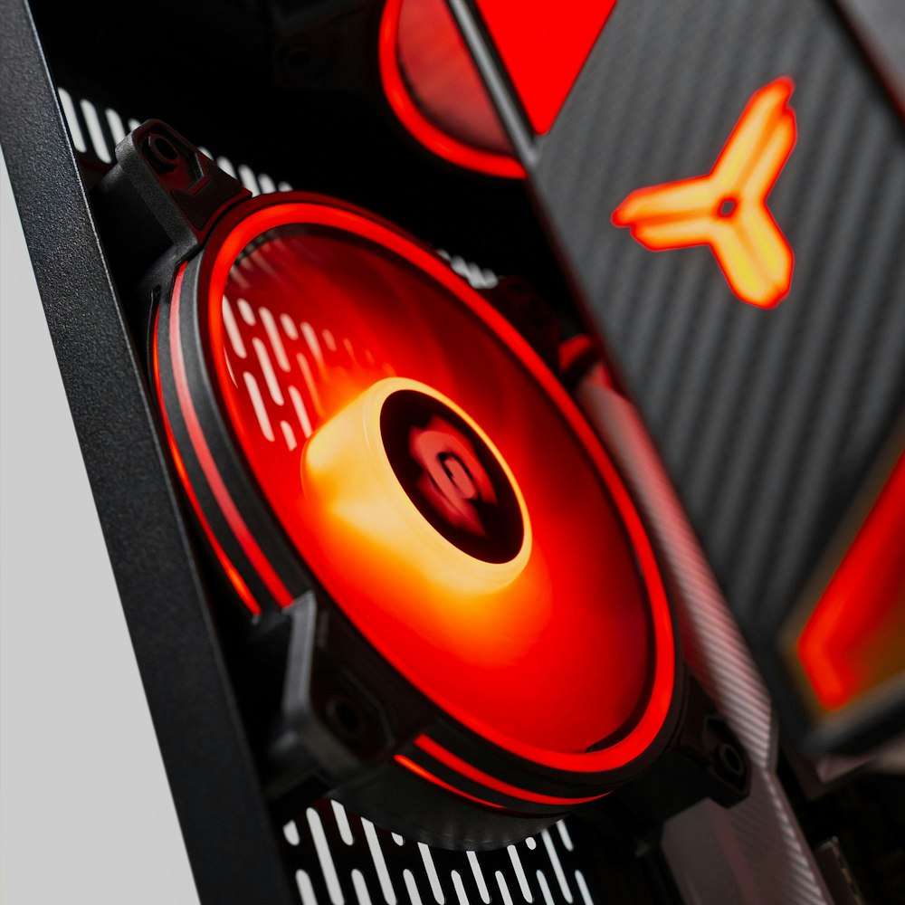 A large main feature product image of PLE Strike RTX 5060 Prebuilt Ready To Go Gaming PC