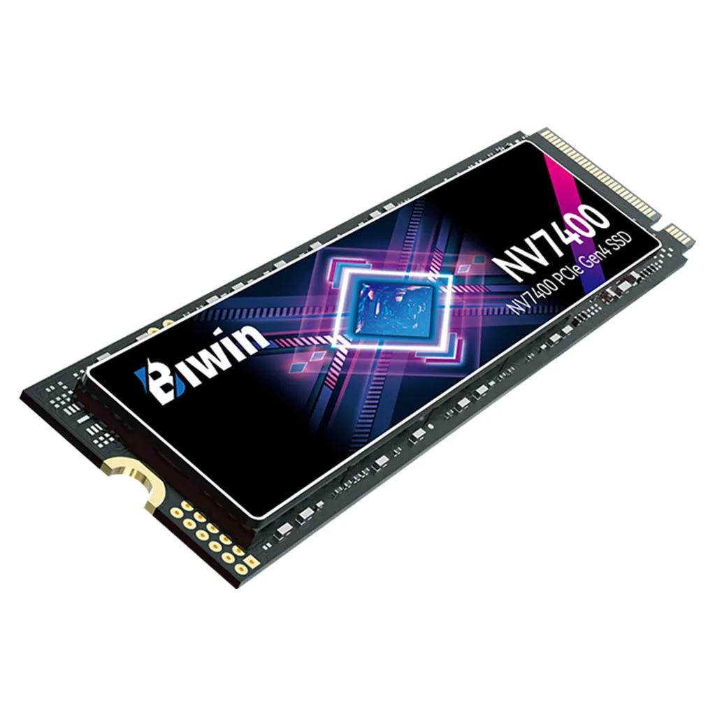 A large main feature product image of BIWIN Black Opal NV7400 PCIe Gen4 NVMe M.2 SSD - 2TB