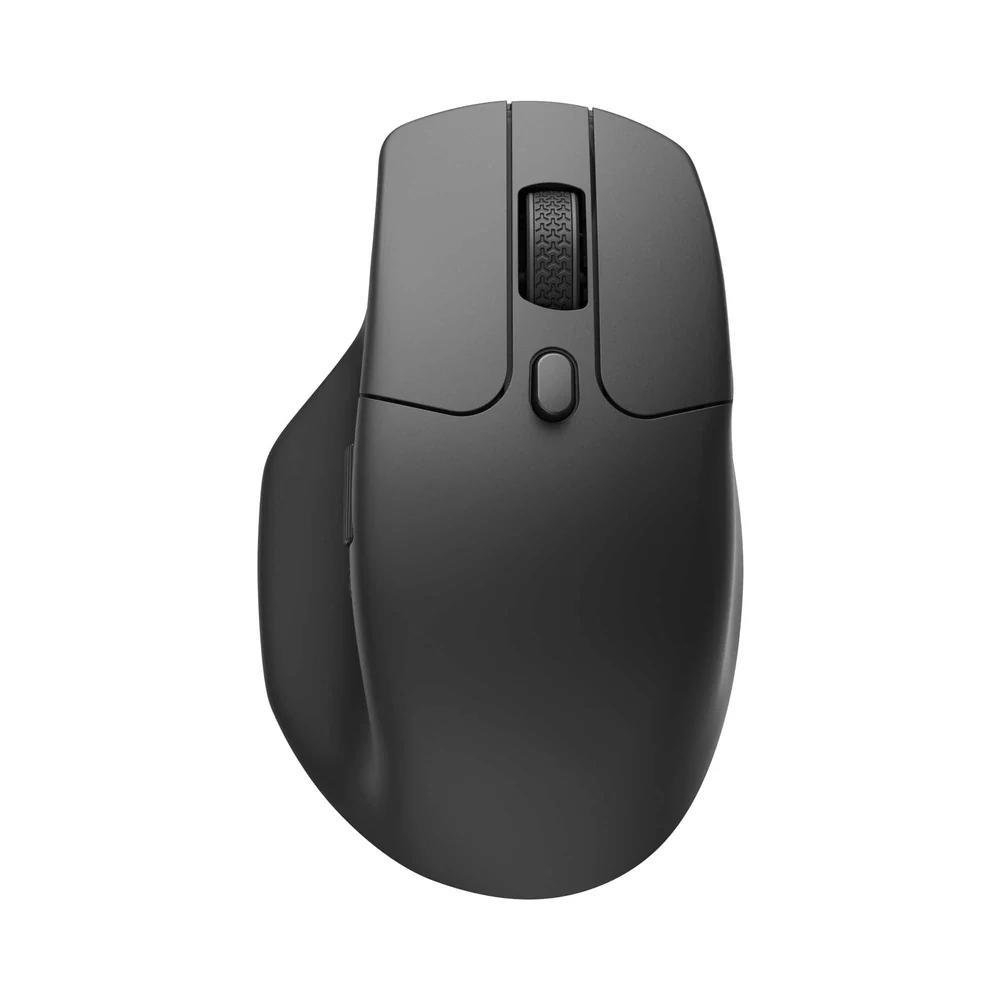 A large main feature product image of Keychron M6 - 8K Wireless Mouse (Black)