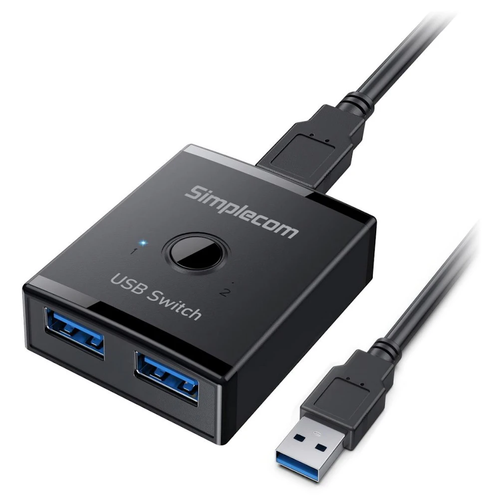 Simplecom KM125 Bi-Directional 2-Way USB 3.0 5Gbps