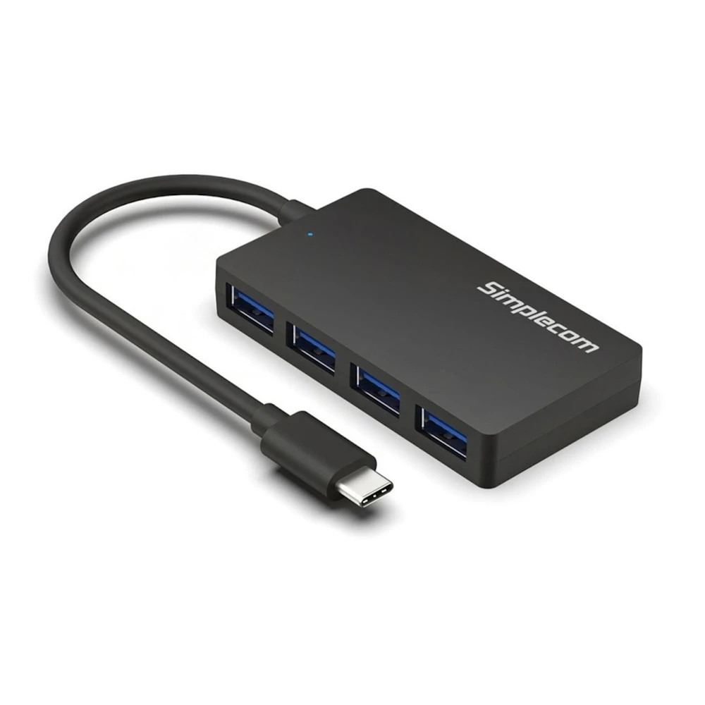 Simplecom CH350 USB-C to 4-Port USB-A Hub USB 3.2 Gen1