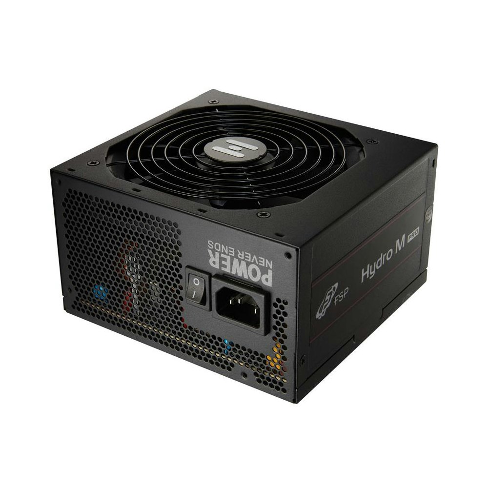 A large main feature product image of EX-DEMO FSP Hydro M PRO 800W Bronze PCIe 5.0 ATX 3.0 Semi-Modular PSU