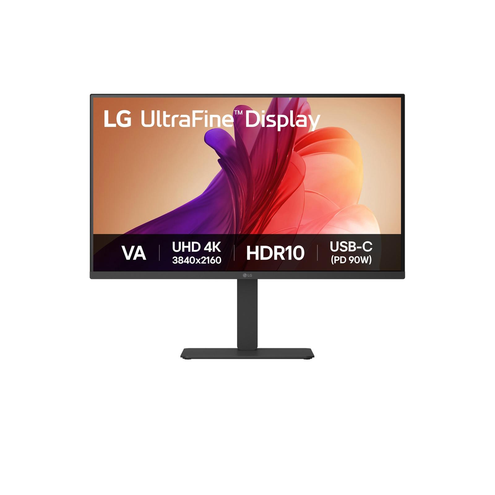 A large main feature product image of LG UltraFine 32U720A-B - 31.5" 4K 2160p 60Hz VA Professional Monitor
