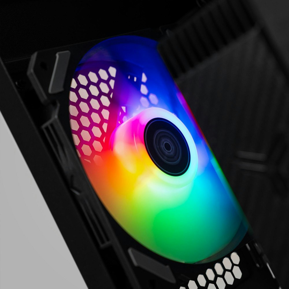 A large main feature product image of PLE Rapid RX 9070 Prebuilt Ready To Go Gaming PC