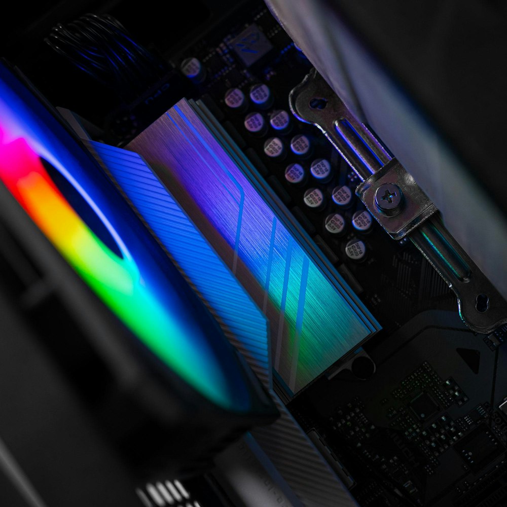 A large main feature product image of PLE Rapid RX 9070 Prebuilt Ready To Go Gaming PC