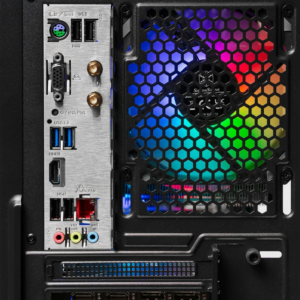 A large main feature product image of PLE Rapid RX 9070 Prebuilt Ready To Go Gaming PC