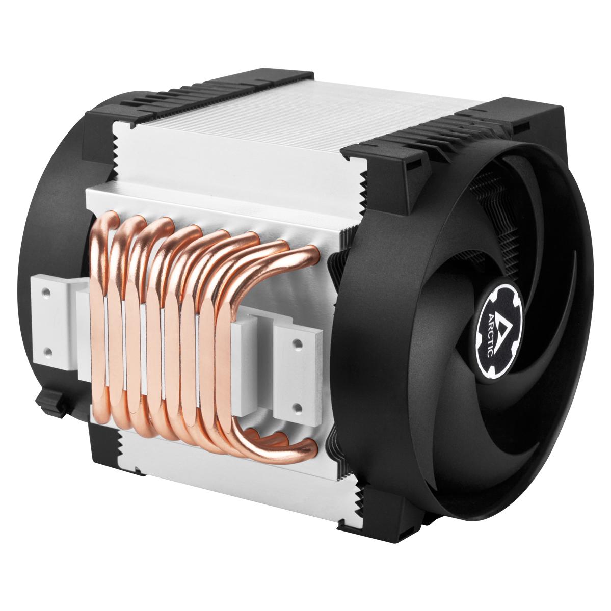 A large main feature product image of ARCTIC Freezer 4U-M Rev. 2 Server CPU Cooler