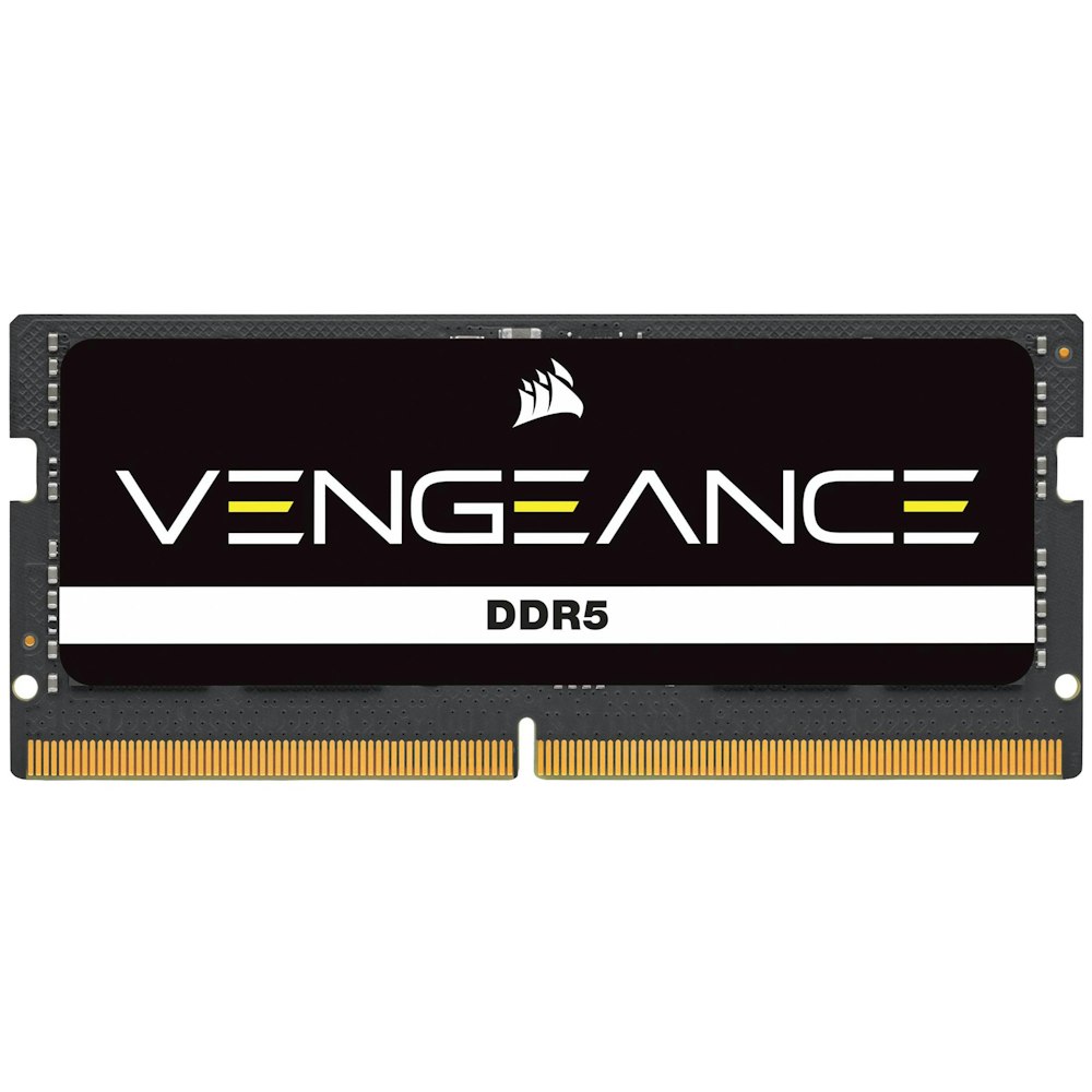 A large main feature product image of EX-DEMO Corsair Vengeance 16GB Single (1x16GB) DDR5-4800 C40 SO-DIMM