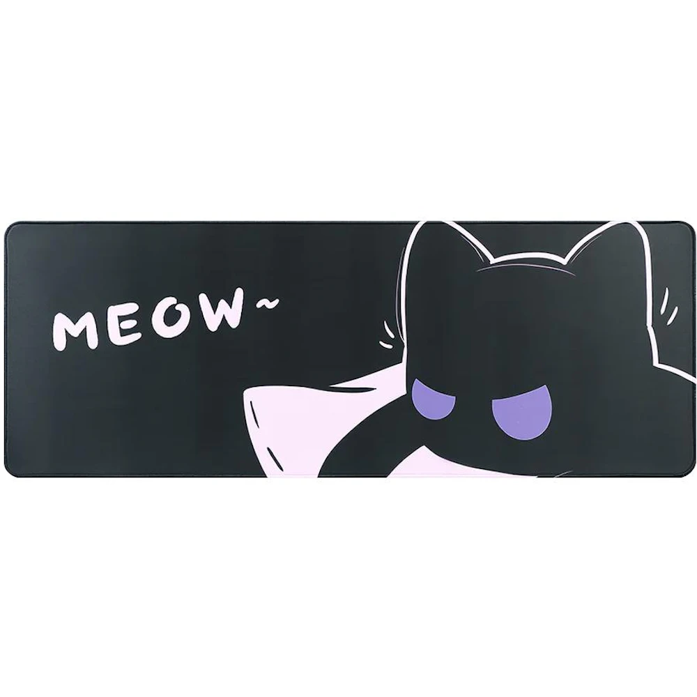 YUNZII Oversized Cartoon Kitten Desk Mat Mousepad (Cool Cat)