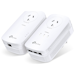 A product image of EX-DEMO TP-Link PA8033P KIT - AV1300 3-Port Gigabit Passthrough Powerline Starter Kit