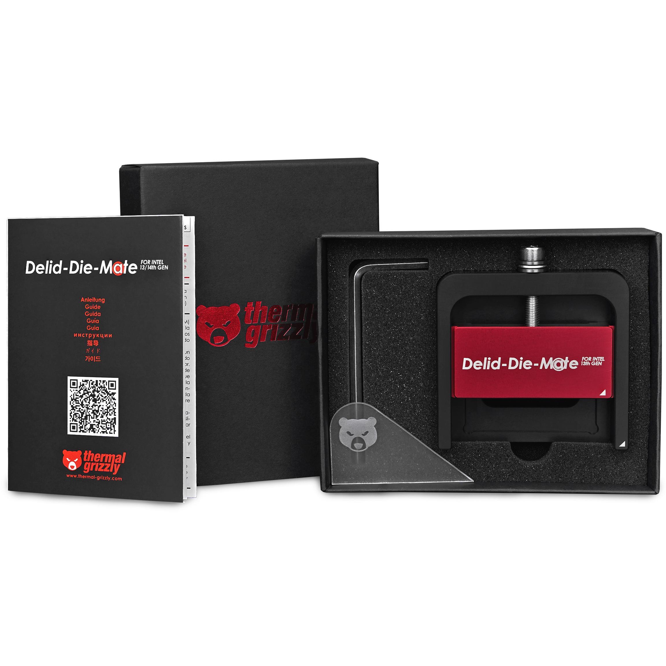 A large main feature product image of EX-DEMO Thermal Grizzly Delid Die Mate - CPU Delidding Tool for Intel LGA1700